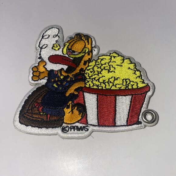 BSA Scouting For Food Popcorn Garfield Patch Paws Set Of 2 - Picture 1 of 3